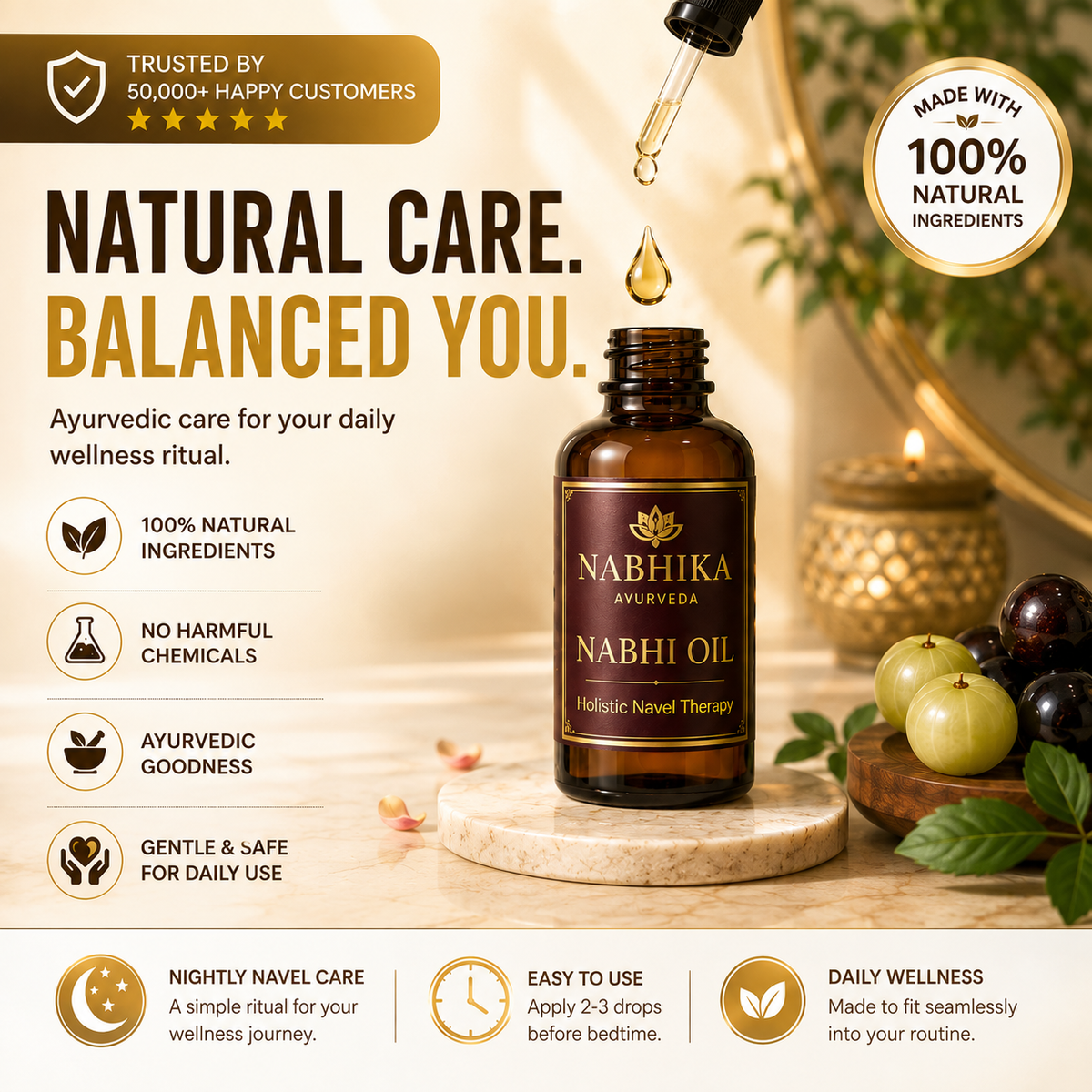 Nabhika™ Weight Management Oil