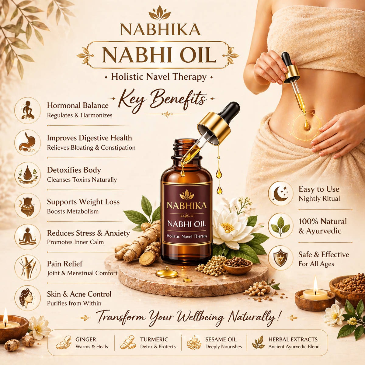 Nabhika™ Weight Management  Oil