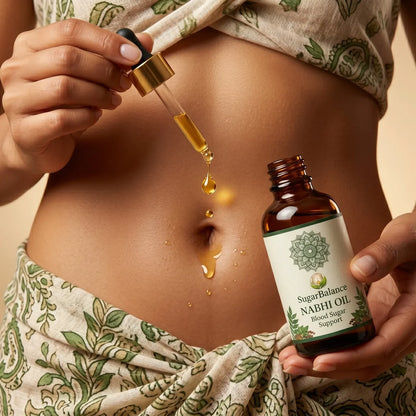 Sugar Balance Nabhi Oil (Buy 1 Get 2 Free) 60 Days Ayurveda Course